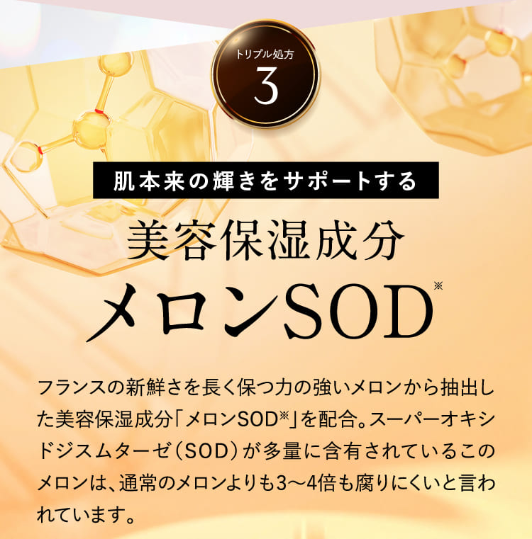 美容保湿成分メロンSOD