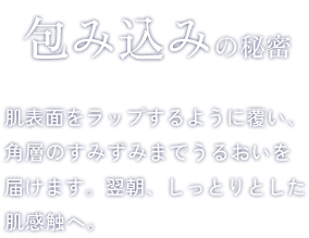 包み込みの秘密