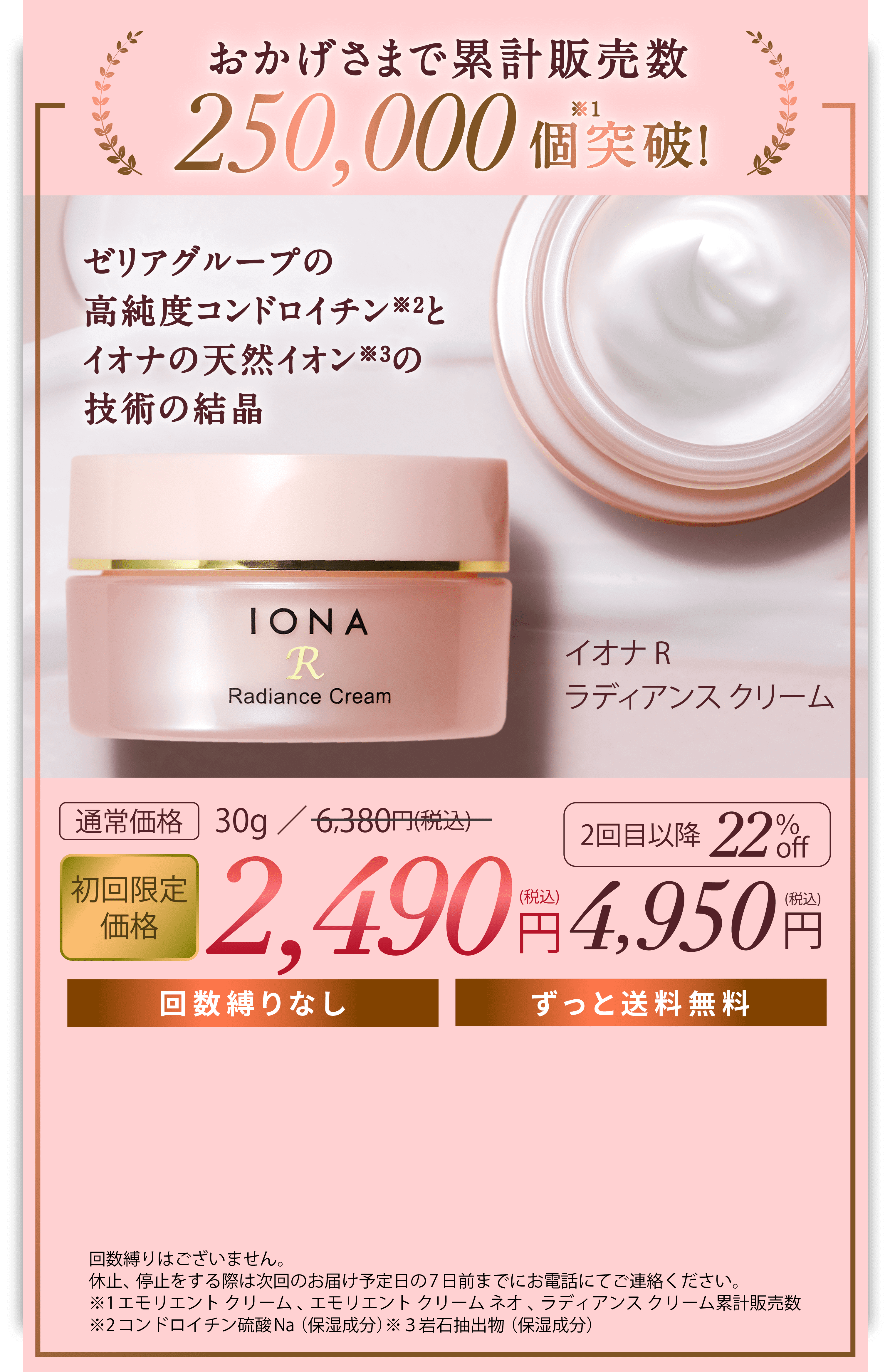 累計販売数２５万個　突破！